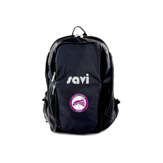 SAVI HAWKS LOGO Black Backpack