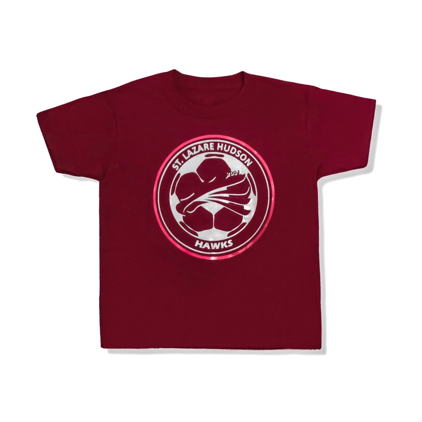 LOGO T-Shirt in Burgundy