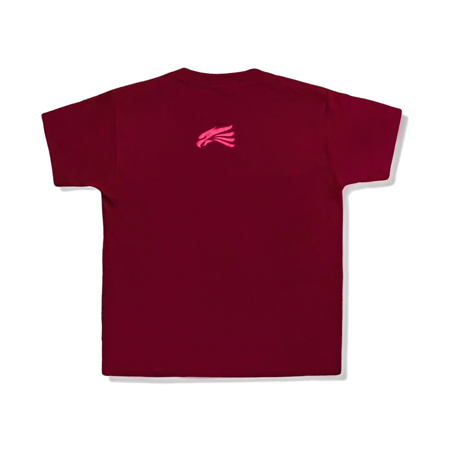 LOGO T-Shirt in Burgundy