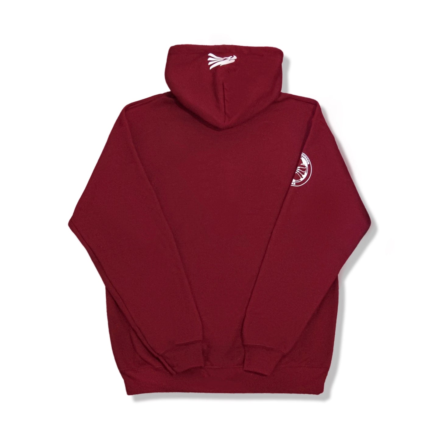 HAWKS Hoodie in Burgundy