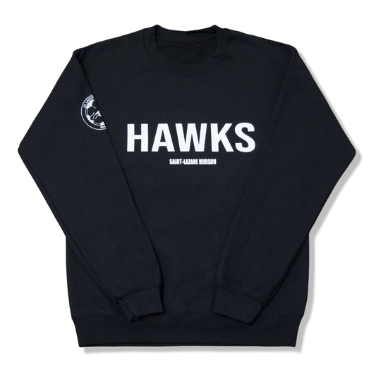 HAWKS Crewneck in Black